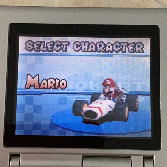 Nintendo DS Original Console Silver Handheld & Battery Charger Vintage Gaming - Picture 11 of 16